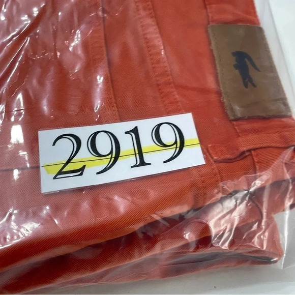 Lacoste Womens Size 28 red pants 2919 - Picture 9 of 9